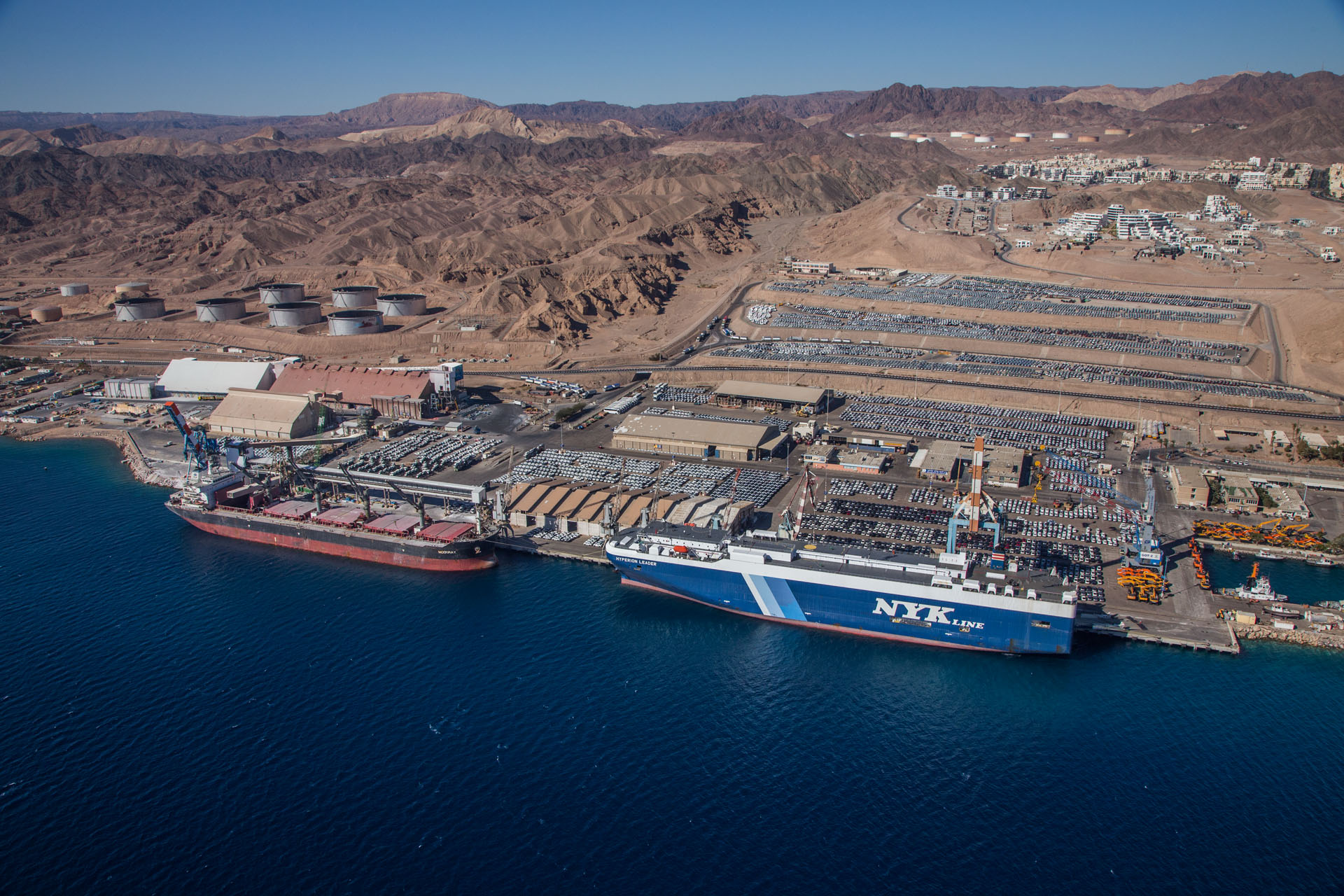 Eilat Port Area